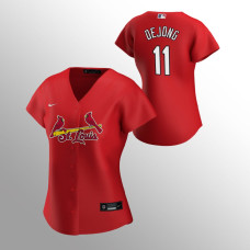 Women's St. Louis Cardinals Paul DeJong Red 2020 Replica Alternate Jersey