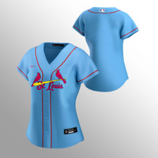 Women's St. Louis Cardinals Replica Light Blue Alternate Jersey