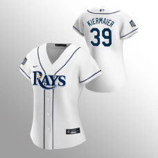 Women's Tampa Bay Rays Kevin Kiermaier White 2020 World Series Replica Jersey