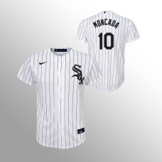 Tigers #10 Yoan Moncada Jersey Youth Replica White Home