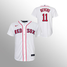 Youth Boston Red Sox Rafael Devers White Replica Home Jersey