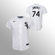 Youth Chicago White Sox Eloy Jimenez White Replica Home Jersey