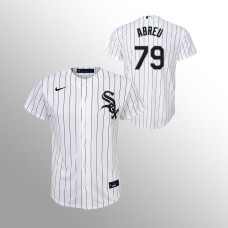 Youth Chicago White Sox Jose Abreu White Replica Home Jersey