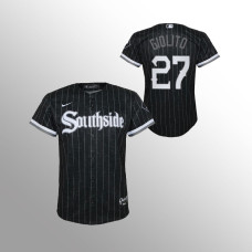 Youth Chicago White Sox Lucas Giolito Black 2021 City Connect Replica Jersey