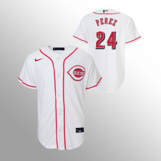 Youth Cincinnati Reds Tony Perez White Replica Home Jersey