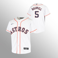 Youth Houston Astros Jeff Bagwell White Replica Home Jersey