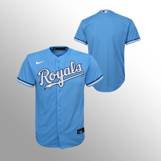 Youth Kansas City Royals Replica Light Blue Alternate Jersey