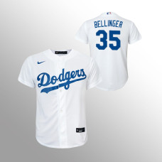 Youth Los Angeles Dodgers Cody Bellinger White Replica Home Jersey