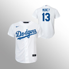 Youth Los Angeles Dodgers Max Muncy White Replica Home Jersey