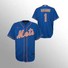 Youth New York Mets Amed Rosario Royal Replica Cool Base Jersey