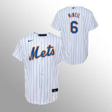 Youth New York Mets Jeff McNeil White Replica Home Jersey