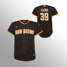 Youth San Diego Padres Kirby Yates Brown Replica Road Player Jersey