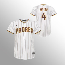 Youth San Diego Padres Wil Myers White Replica Home Jersey