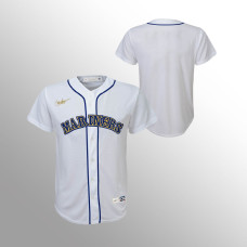 Youth Seattle Mariners Cooperstown Collection White Home Jersey