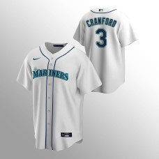 Youth Seattle Mariners J.P. Crawford White Replica Home Jersey