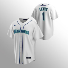 Youth Seattle Mariners Kyle Lewis White Replica Home Jersey