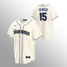 Youth Seattle Mariners Kyle Seager Cream Replica Alternate Jersey