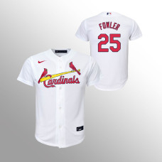 Youth St. Louis Cardinals Dexter Fowler White Replica Home Jersey