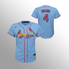 Youth St. Louis Cardinals Yadier Molina Light Blue Replica Alternate Jersey