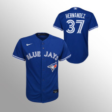 Youth Toronto Blue Jays Teoscar Hernandez Royal Replica Alternate Jersey