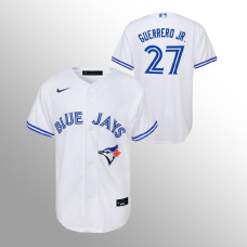 Youth Toronto Blue Jays Vladimir Guerrero Jr. White Replica Home Jersey