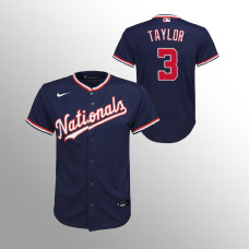 Youth Washington Nationals Michael A. Taylor Navy Replica Alternate Jersey